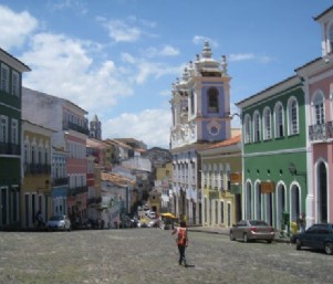 Pelourinho Casco historico antiguo Salvador de Bahia Brasil