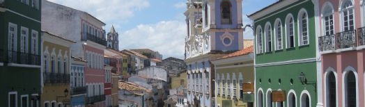 Pelourinho Casco historico antiguo Salvador de Bahia Brasil