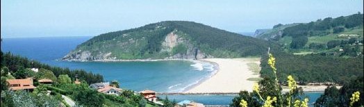Playa de Rodiles , Villaviciosa,  Asturias, El Puntal